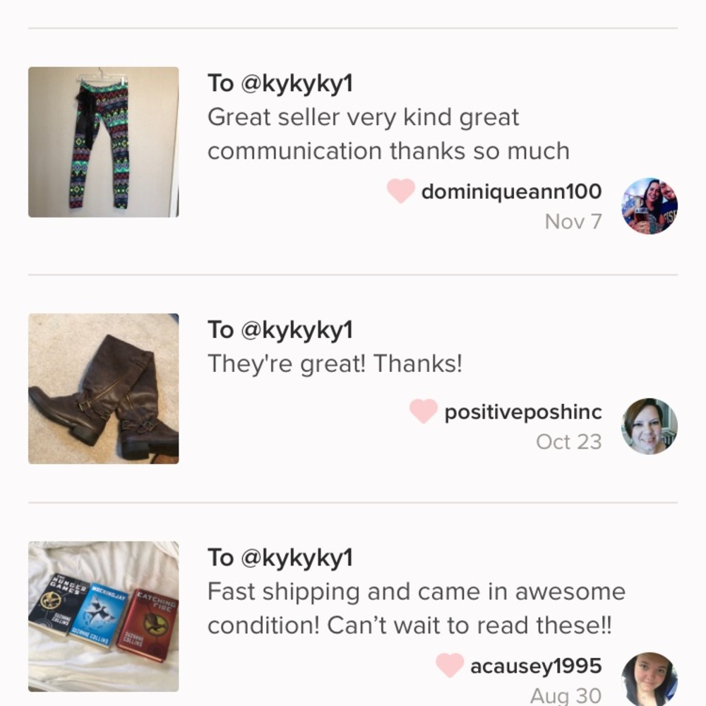 Press “about”. Check out my reviews!